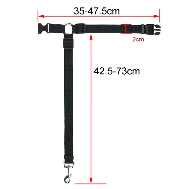Ceinture de sécurité 2en1 pour chien