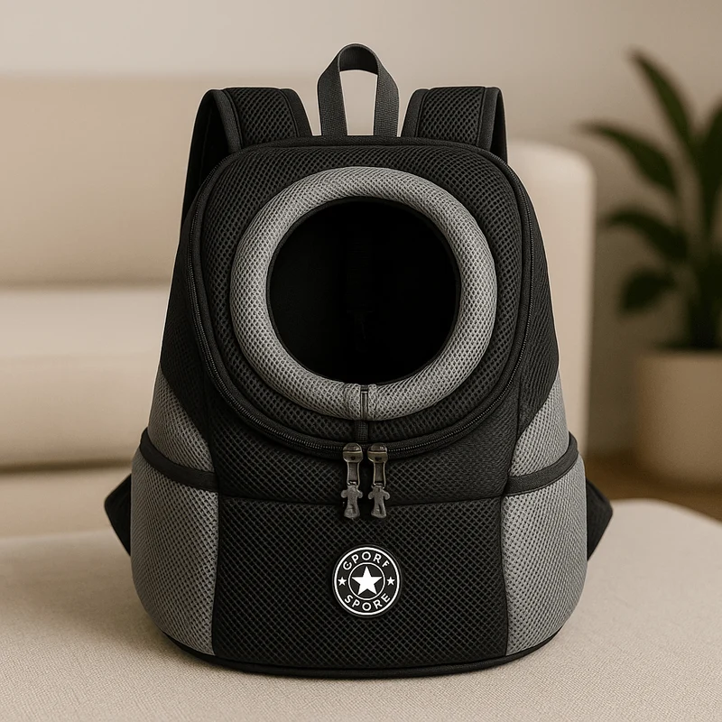 Sac à dos respirant pour chien