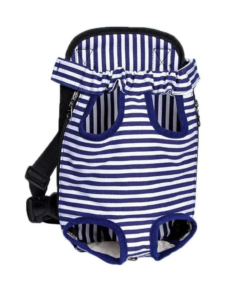 Sac ventral pour chien à motif