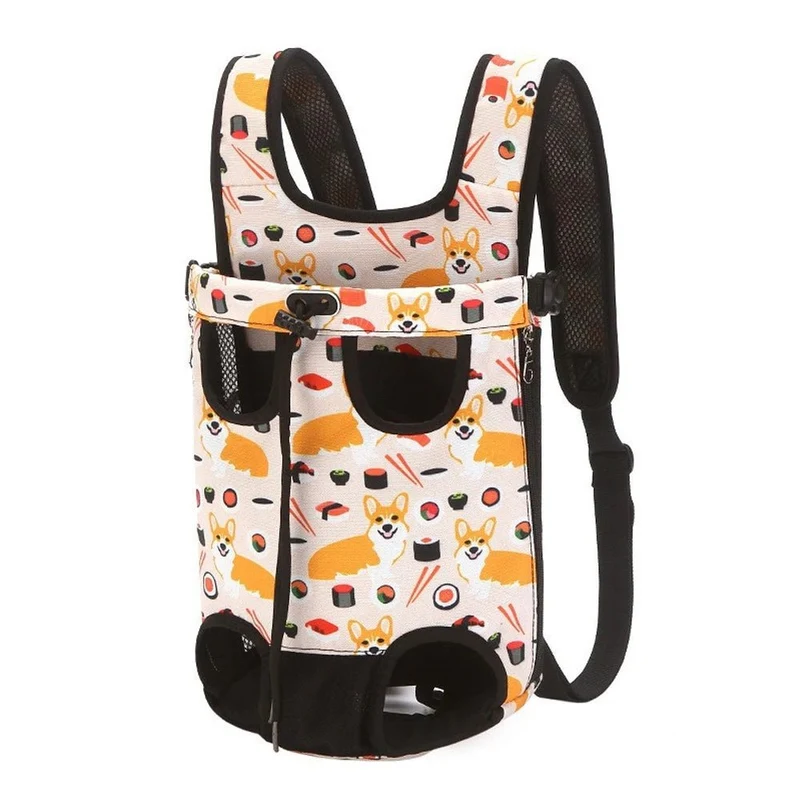 Sac ventral pour chien réglable