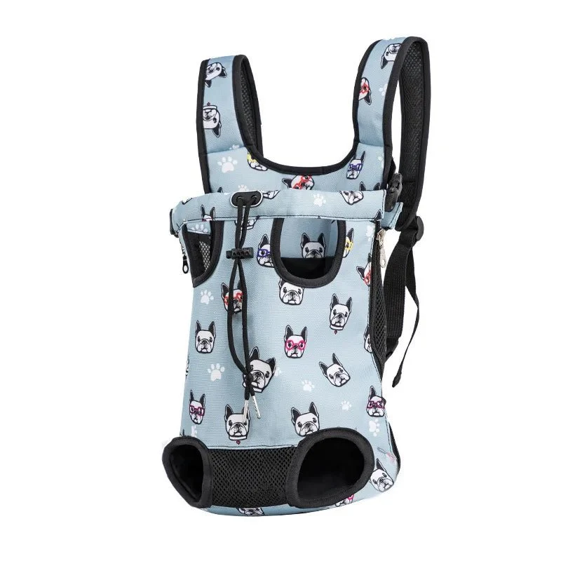 Sac ventral pour chien réglable