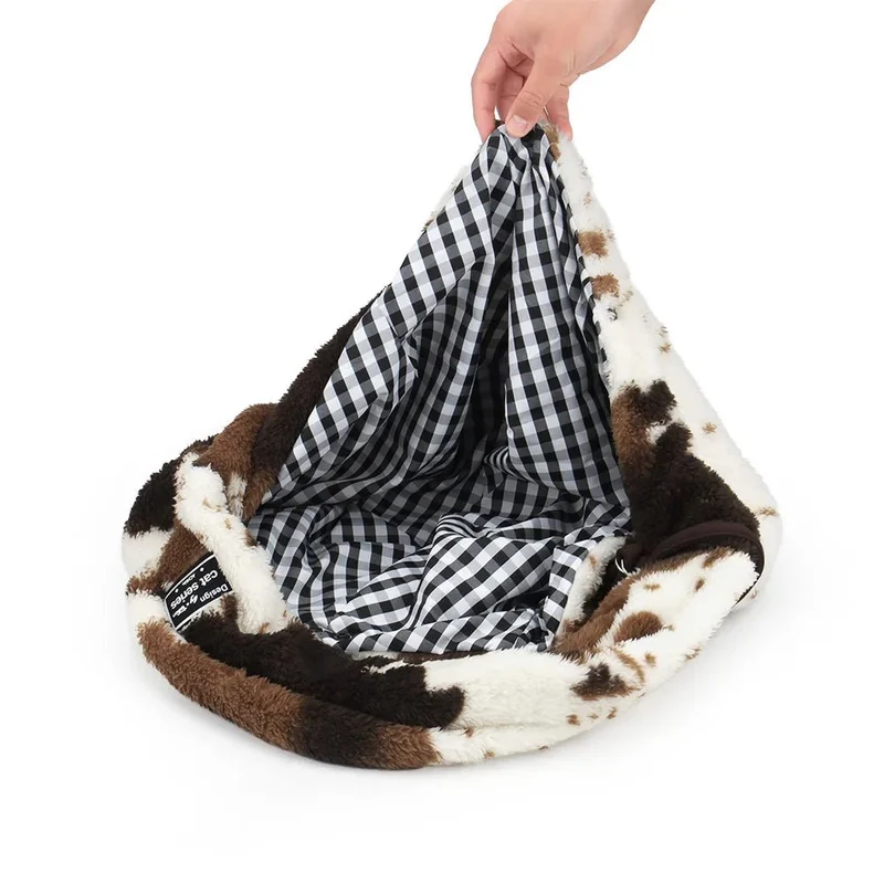 Sac en bandoulière motif vache