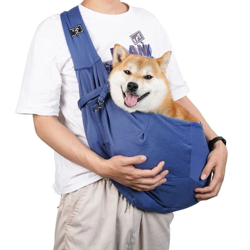 Sac en bandoulière tendance pour chien