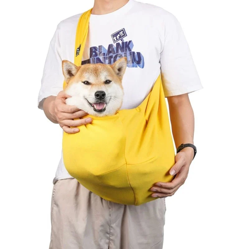 Sac en bandoulière tendance pour chien