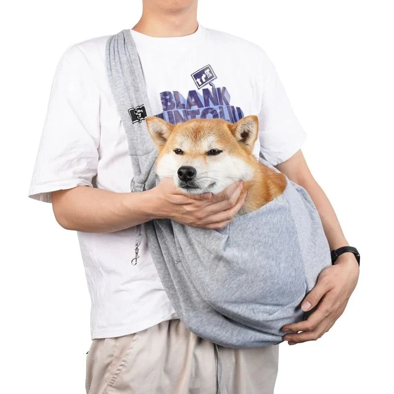 Sac en bandoulière tendance pour chien