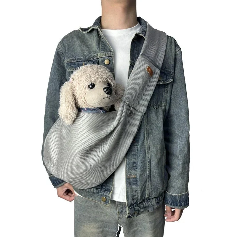 Sac en bandoulière de transport pour chien