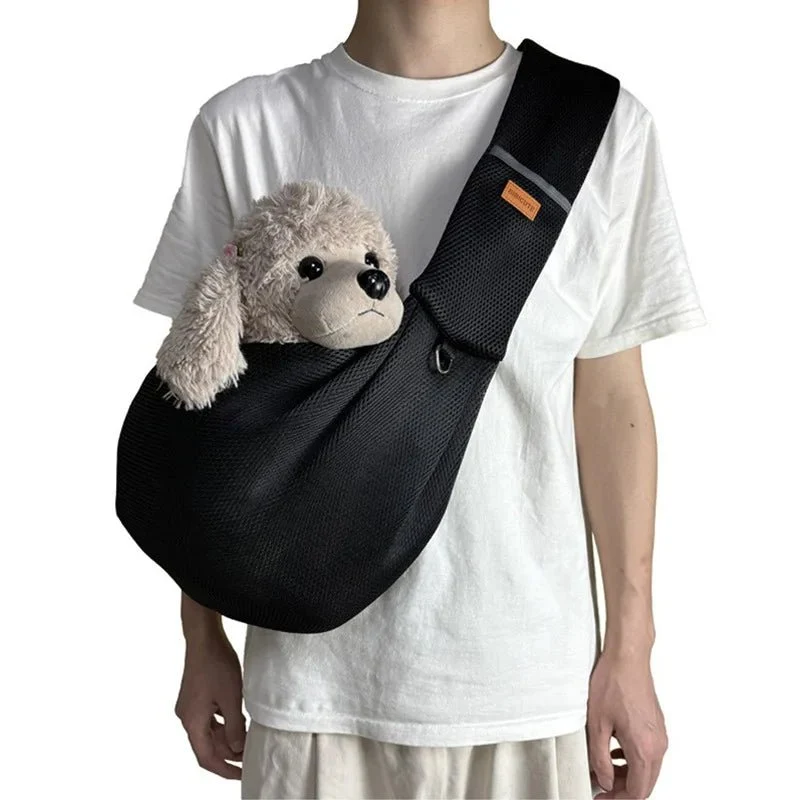 Sac en bandoulière de transport pour chien