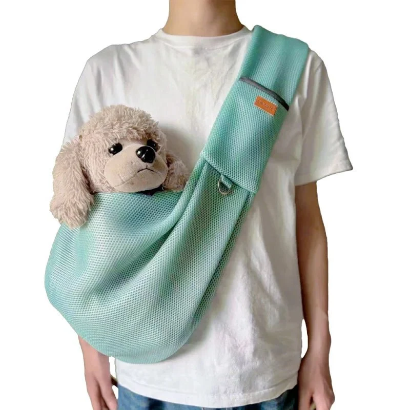 Sac en bandoulière de transport pour chien
