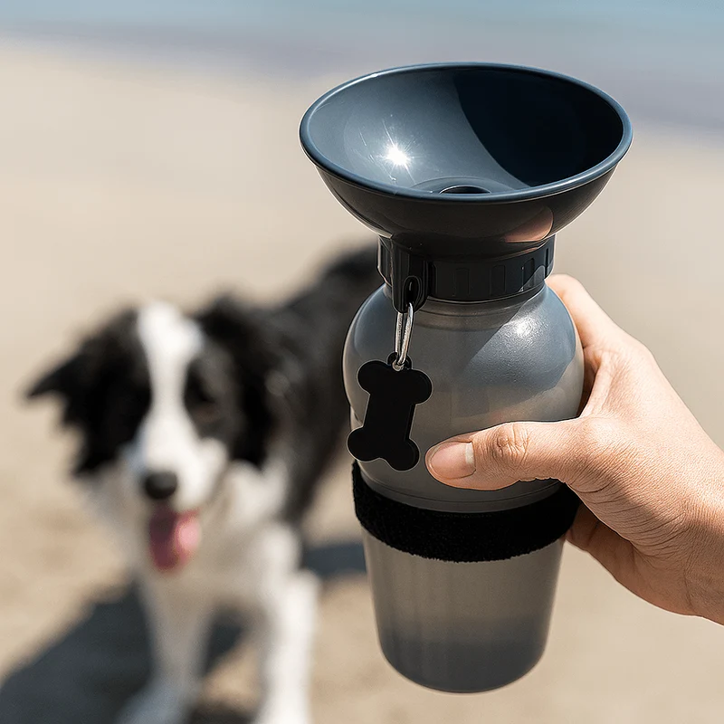 Gourde transportable pour chien