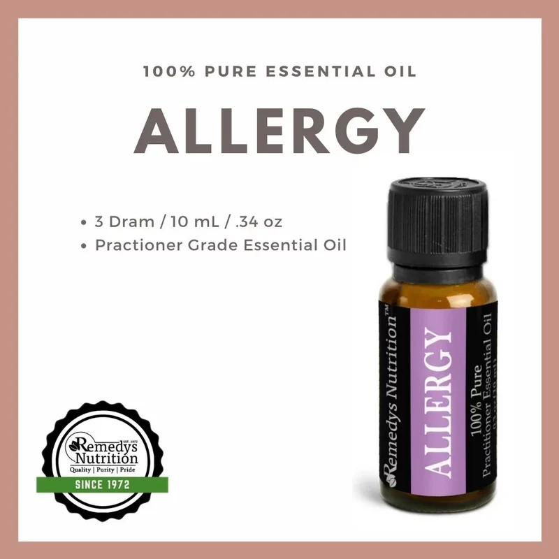 Huile essentielle contre les allergies 10 ml Lavande, encens et plus