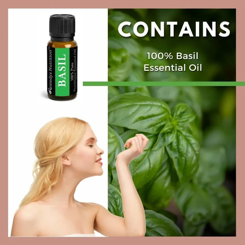 Huile essentielle de basilic 10 ml