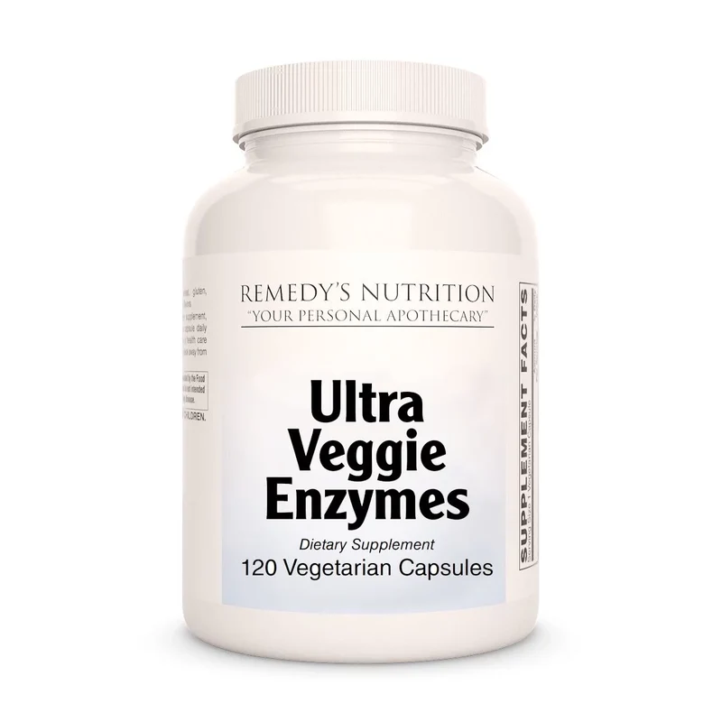 Enzymes Ultra Végétariennes™ 383 mg, 120 capsules végétariennes