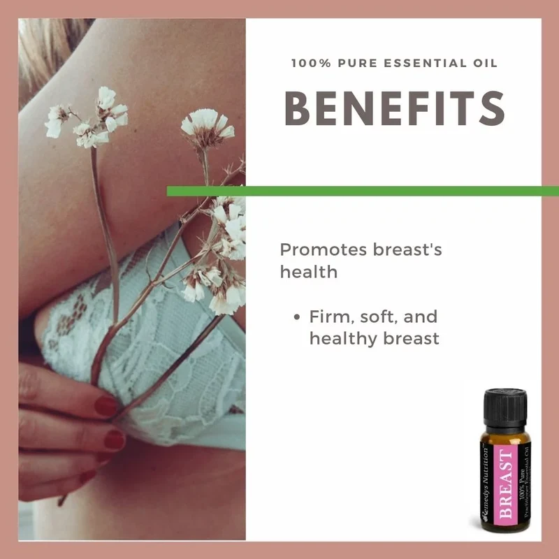Huile essentielle pour le sein 10 ml Onagre Romarin et plus