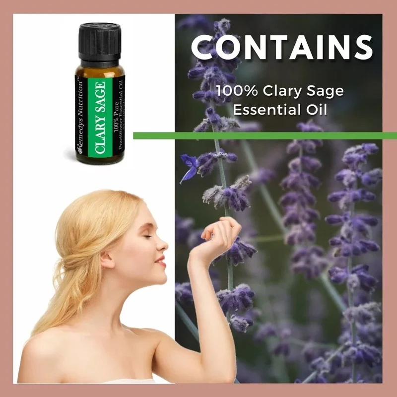 Huile essentielle de sauge sclarée 10 ml