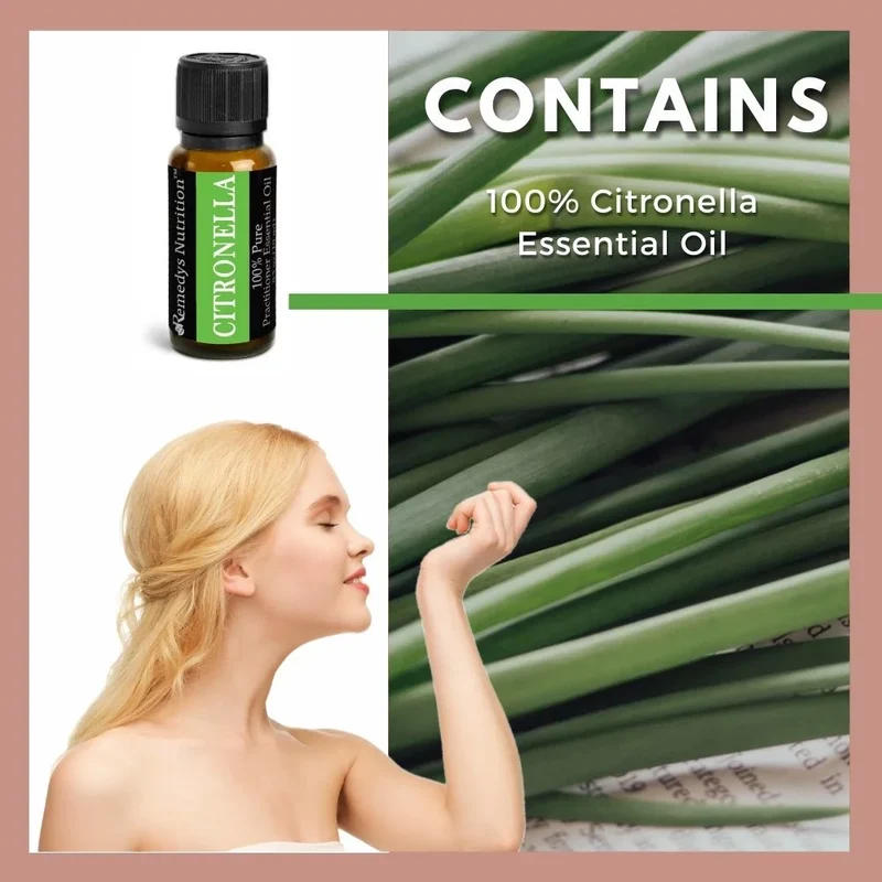 Huile essentielle de citronnelle 10 ml