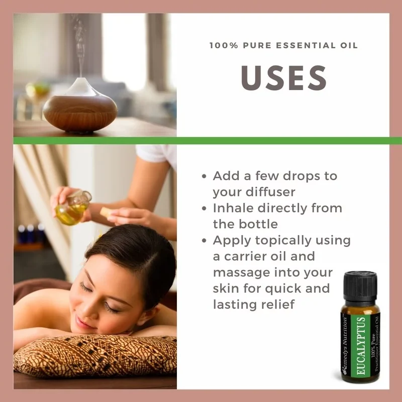 Huile essentielle d'eucalyptus 10 ml