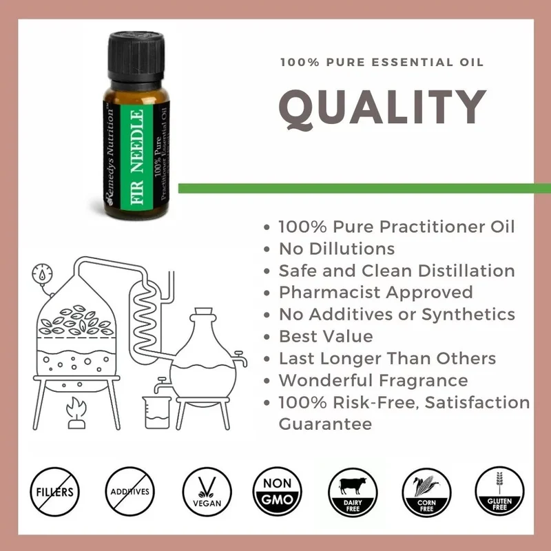 Huile essentielle d'aiguilles de sapin 10 ml