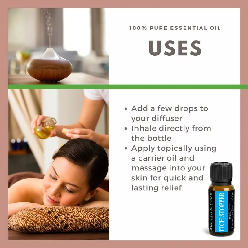 Huile essentielle Itch Stopper™ 10 ml Lavande, menthe verte et plus