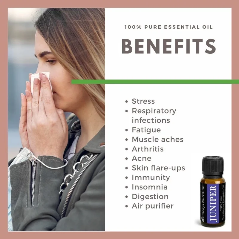 Huile essentielle de genévrier 10 ml