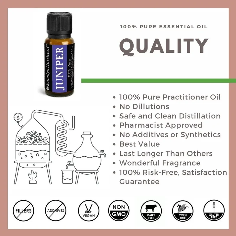 Huile essentielle de genévrier 10 ml