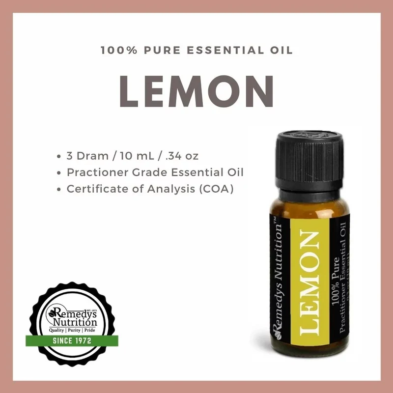 Huile essentielle de citron 10 ml