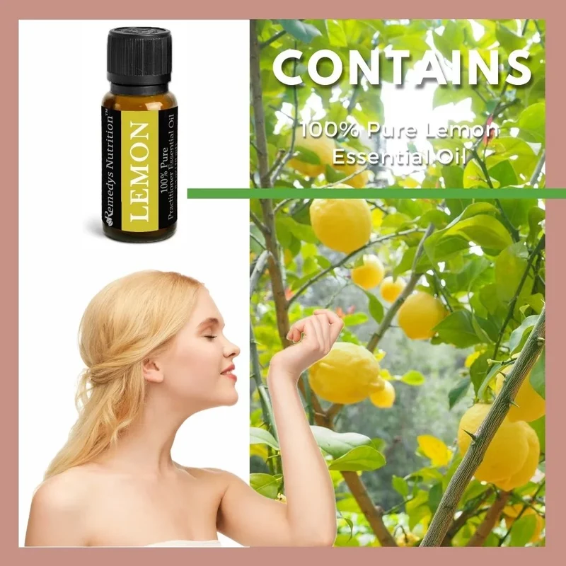 Huile essentielle de citron 10 ml