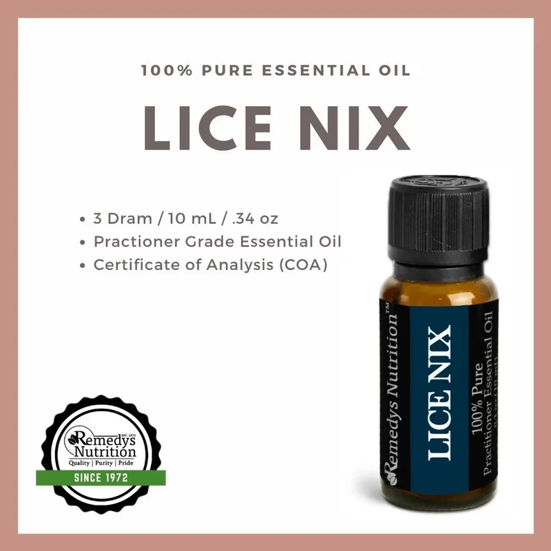 Huile essentielle Lice Nix™ 10 ml, thé, origan et plus