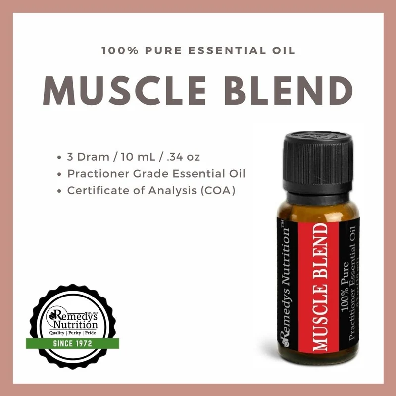 Huile essentielle Muscle Blend 10 ml Lavande Menthe poivrée et plus