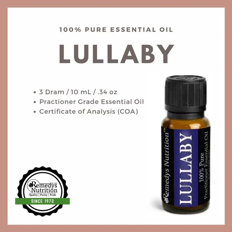 Huile essentielle Lullaby™ 10 ml Valériane Lavande et plus