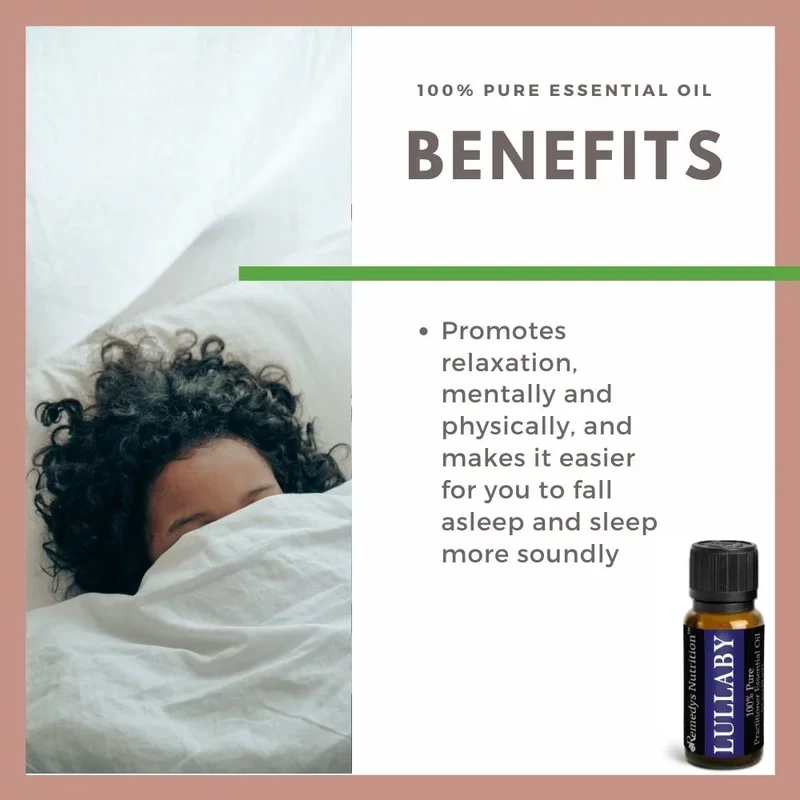 Huile essentielle Lullaby™ 10 ml Valériane Lavande et plus