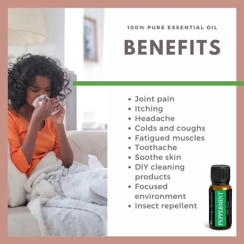Huile essentielle de menthe poivrée 10 ml