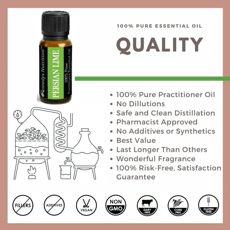 Huile essentielle de citron vert persan 10 ml