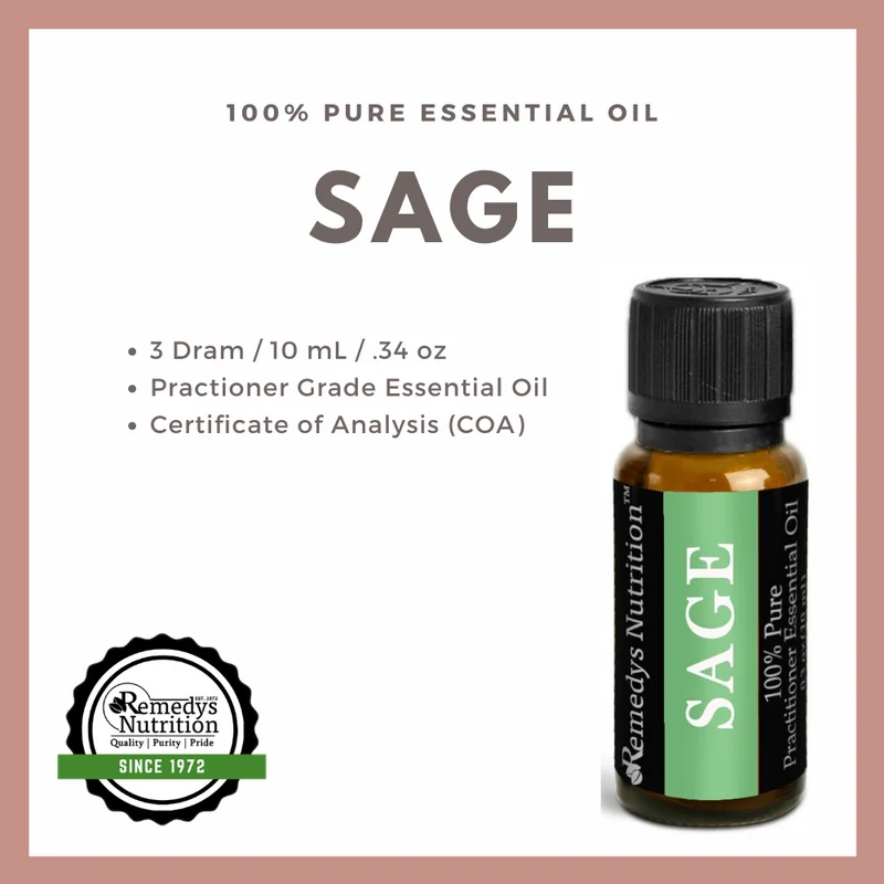Huile essentielle de sauge 10 ml