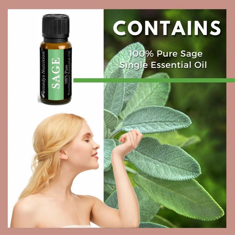 Huile essentielle de sauge 10 ml