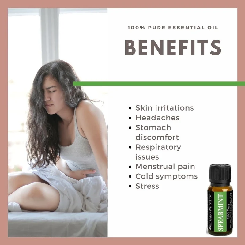 Huile essentielle de menthe verte 10 ml