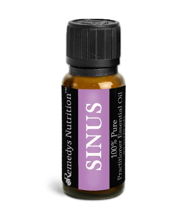 Huile essentielle pour sinus 10 ml Arbre à thé, eucalyptus et plus