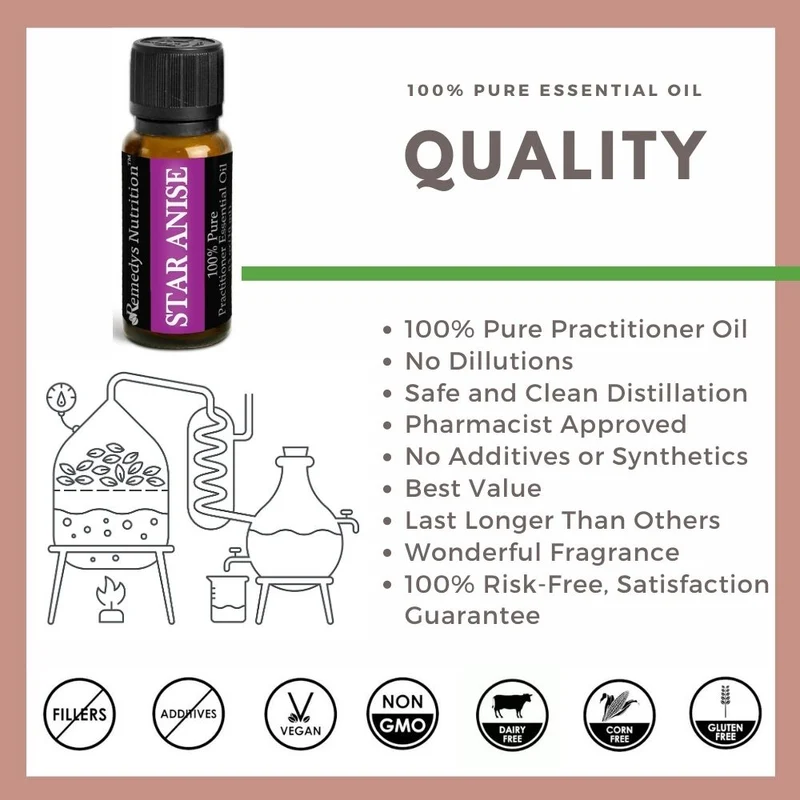 Huile essentielle d'anis étoilé 10 ml
