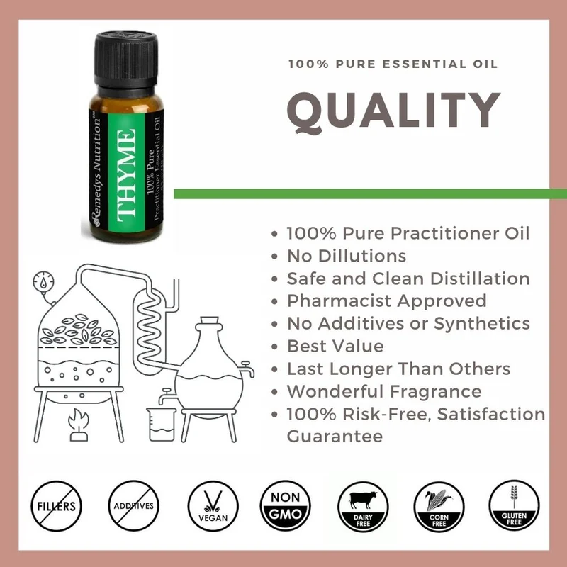 Huile essentielle de thym 10 ml