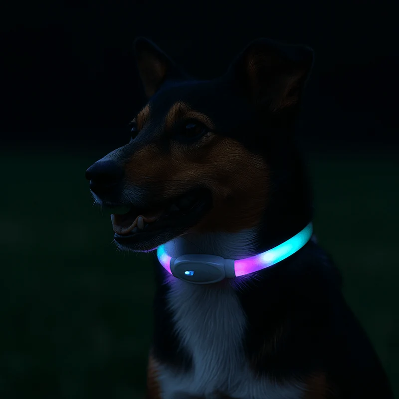 Collier USB rechargeable pour chien