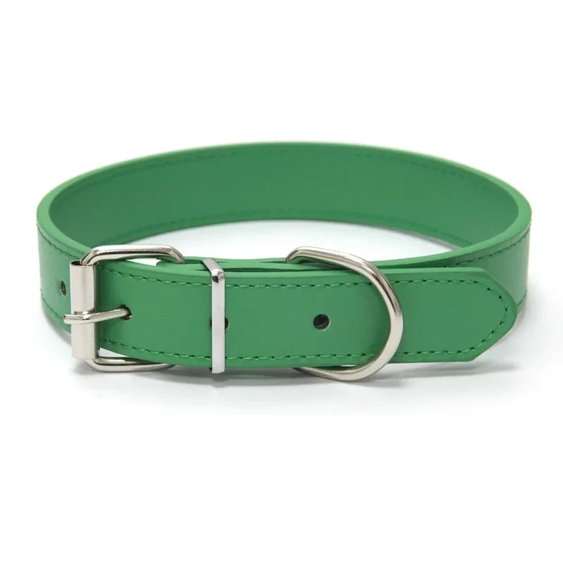 Collier style cuir ajustable pour chien