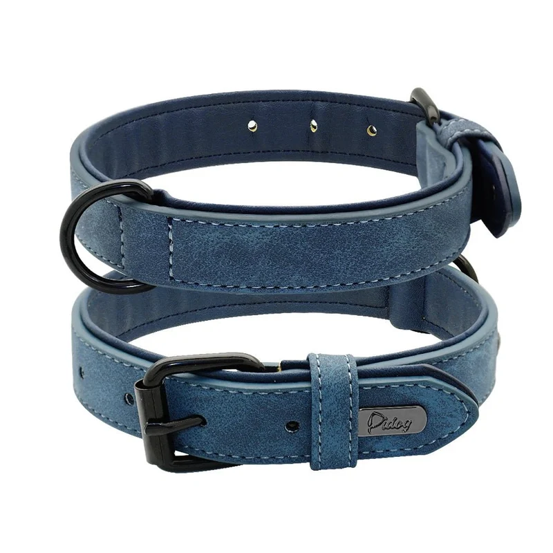 Collier style cuir pour chien