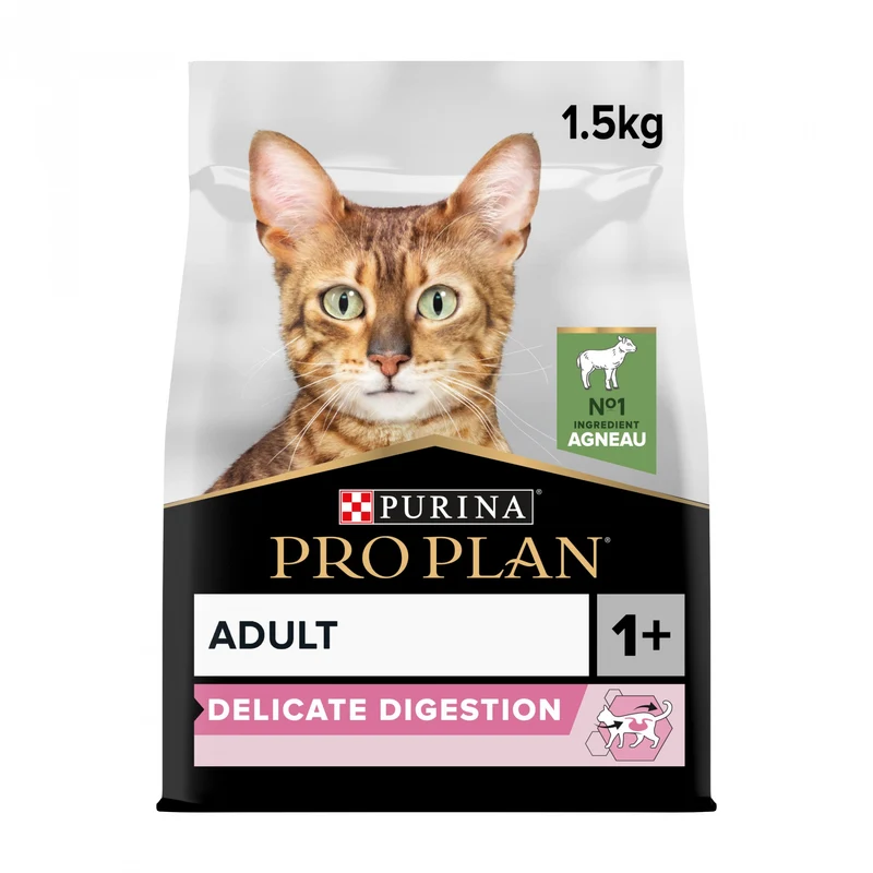 PRO PLAN Delicate Digestion Adult à l'Agneau- Croquettes pour chat