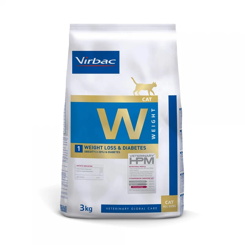 VIRBAC VETERINARY HPM Diététique Weight Loss & Diabetes