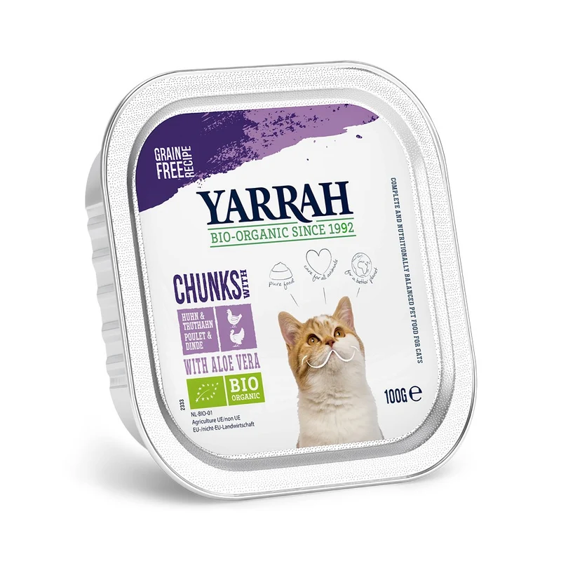 Yarrah bouchées bio sans céréales - Lot 16 x 100g