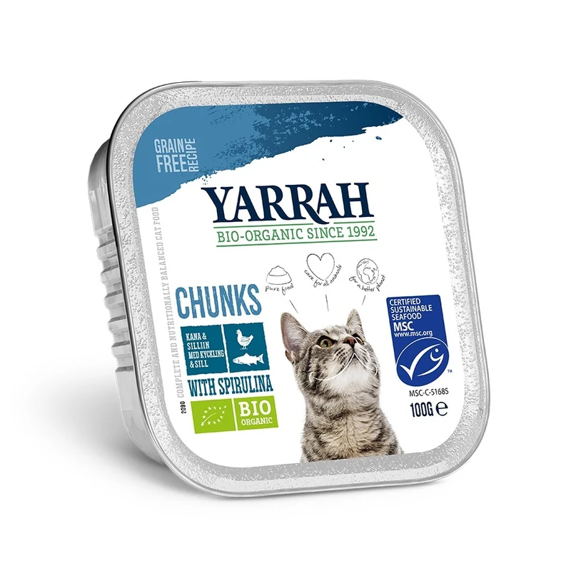 Yarrah bouchées bio sans céréales - Lot 16 x 100g