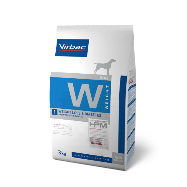VIRBAC VETERINARY HPM Diététique Weight Loss & Diabetes Chien