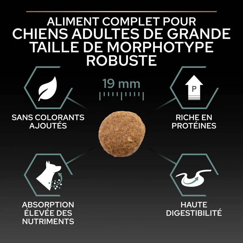 PRO PLAN Sensitive Digestion Large Robust Adult à la Agneau - Croquettes pour chien