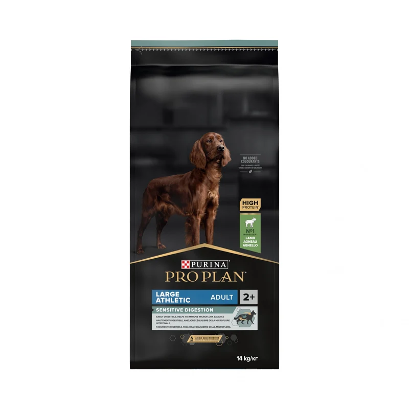 PRO PLAN Sensitive Digestion Large Athletic Adult à la Agneau - Croquettes pour chien