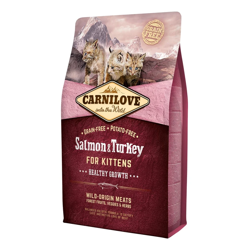 CARNILOVE Chaton Healthy Growth Saumon & dinde
