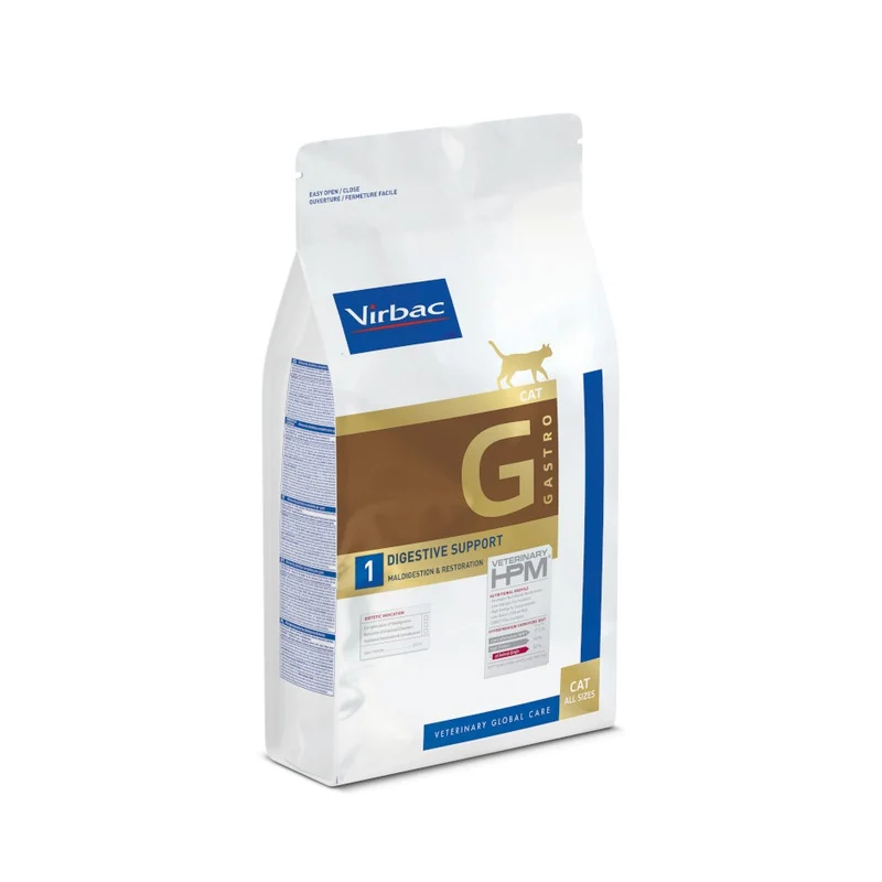 VIRBAC VETERINARY HPM Diététique Gastro Digestive Support Chat